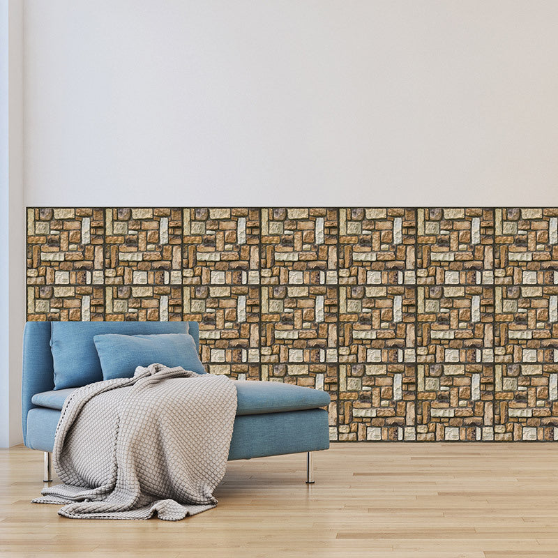 Self-adhesive Wallpaper Masonry Rock Texture 3d Wallpaper