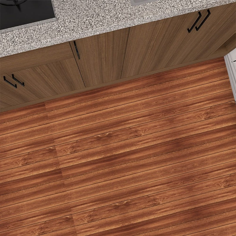 Self-adhesive Wall And Floor Tiles PVC Wood Grain Peel And Stick Floor Stickers Removable