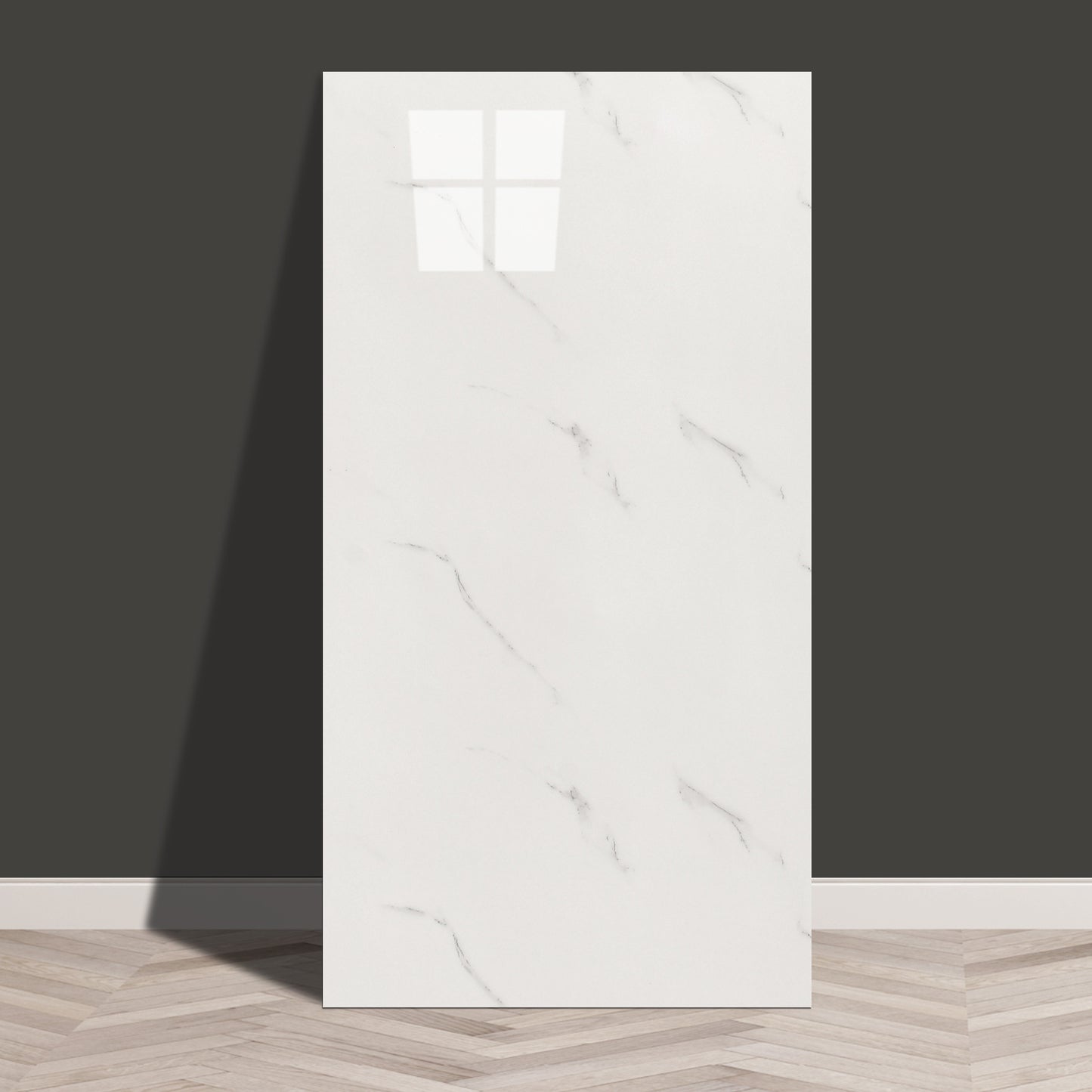 Tile Wall Self-adhesive Sticker Marble Glossy