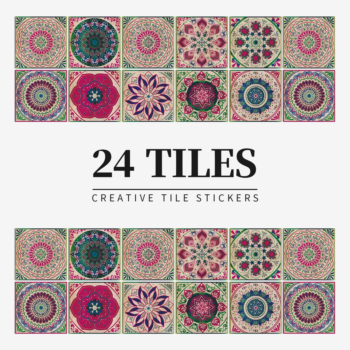 Mandala Self-adhesive Wall Sticker Kitchen Stove Decoration
