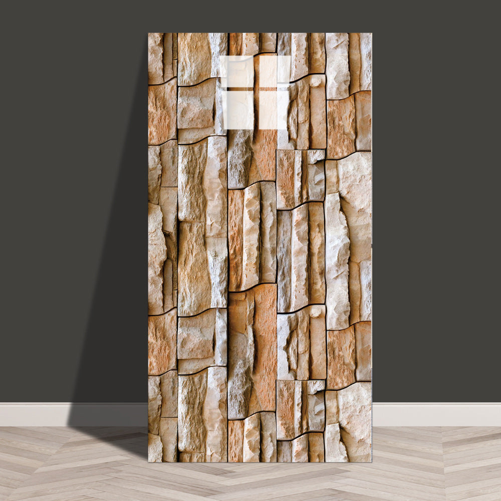 Tile Wall Self-adhesive Sticker Marble Glossy