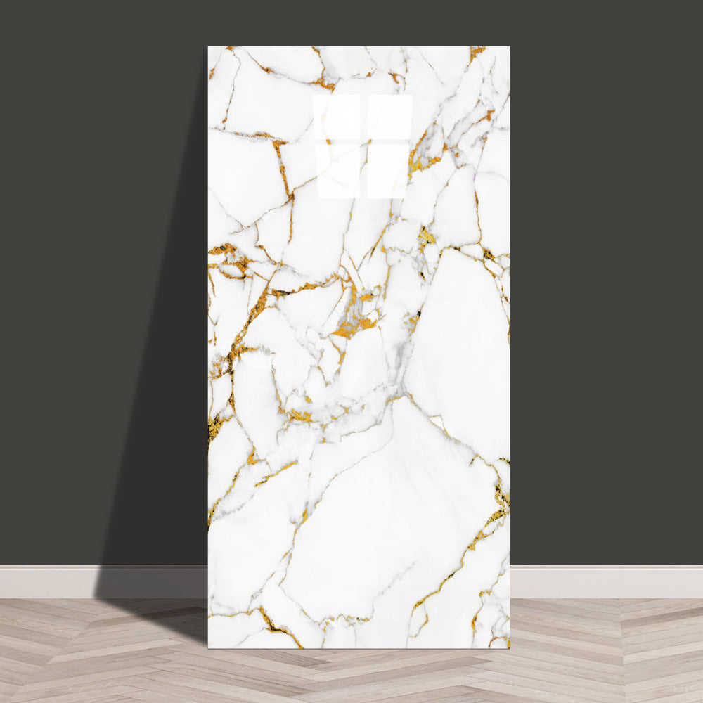 Tile Wall Self-adhesive Sticker Marble Glossy