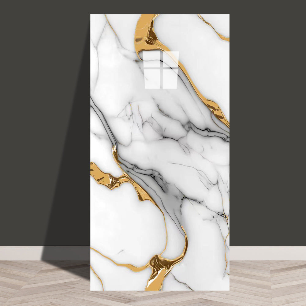 Tile Wall Self-adhesive Sticker Marble Glossy