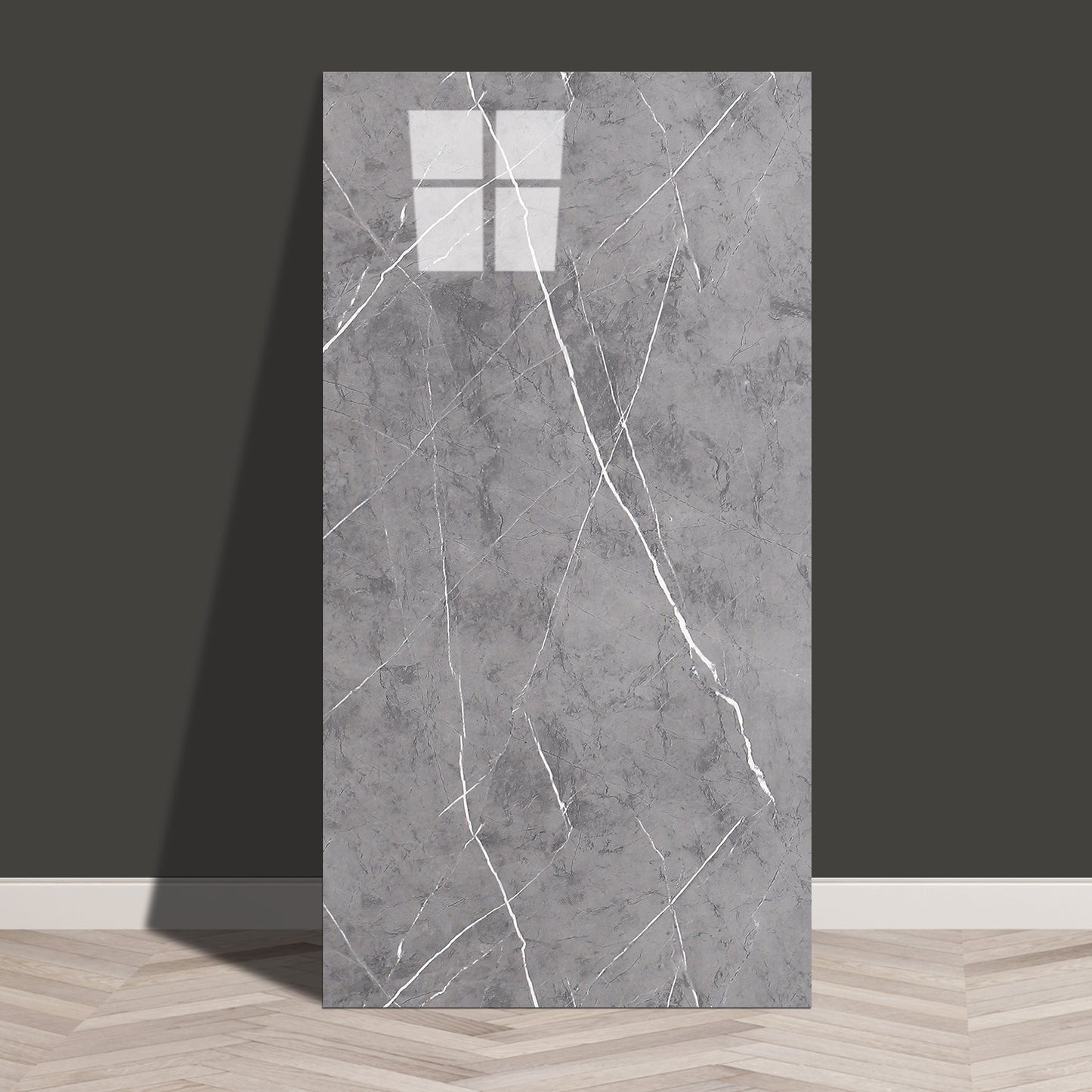 Tile Wall Self-adhesive Sticker Marble Glossy