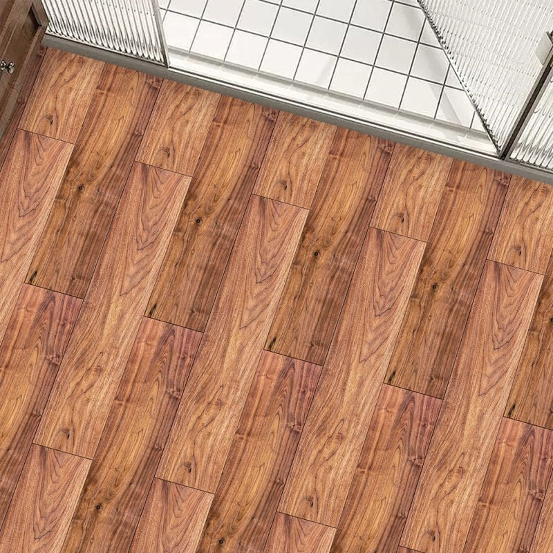 Peel And Stick Floor Stickers, PVC Natural Wood Grain Appearance, Self-adhesive Removable Waterproof, DIY Floor