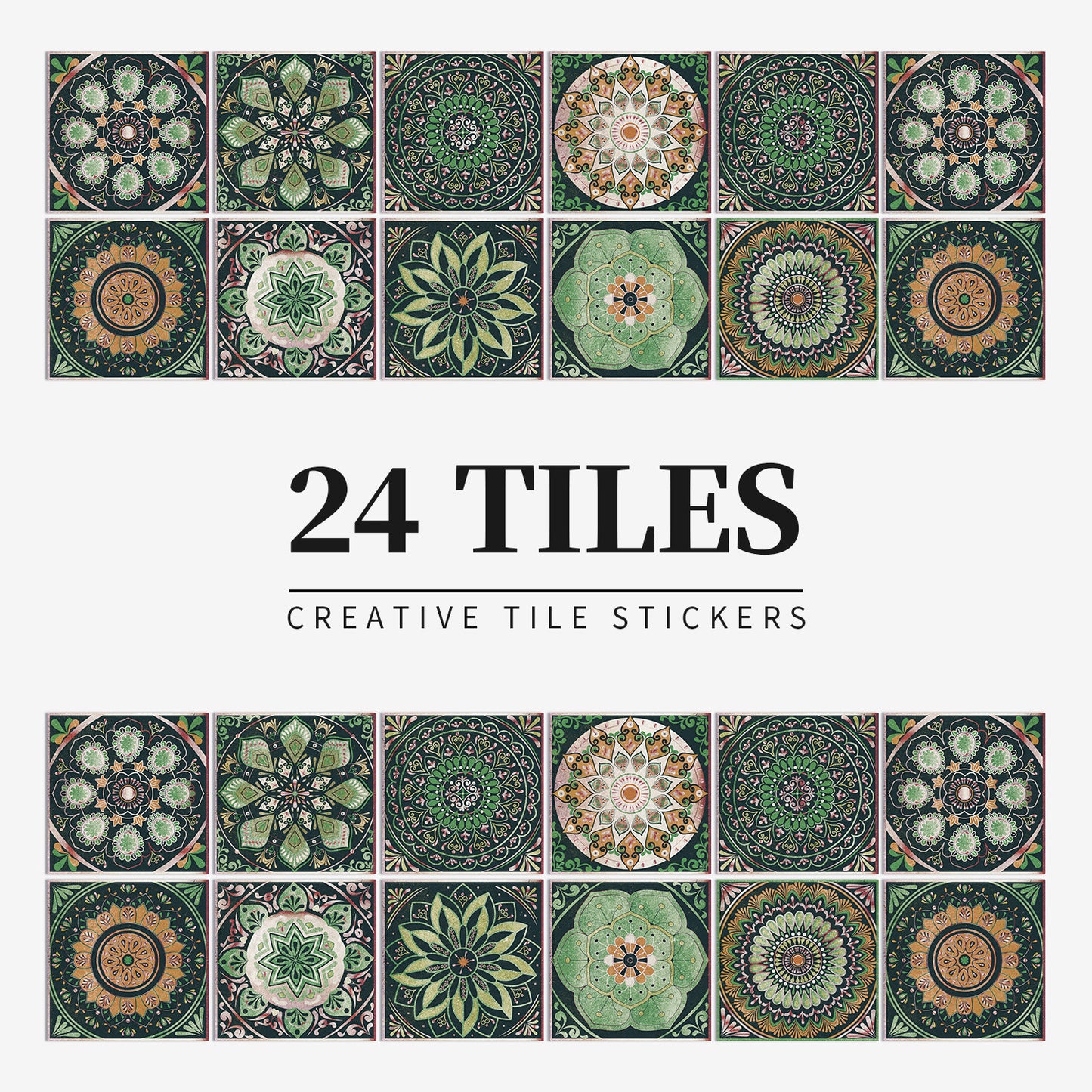 Mandala Self-adhesive Wall Sticker Kitchen Stove Decoration