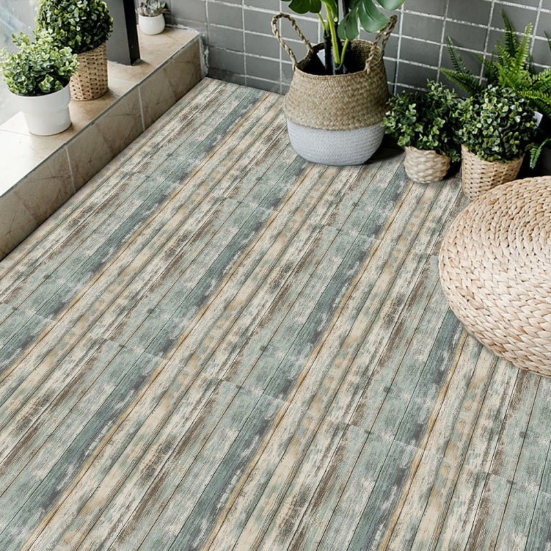 Vintage Wood Grain Floor Stickers, Easy To Peel And Stick, Self-adhesive, Scratch And Wear Resistant