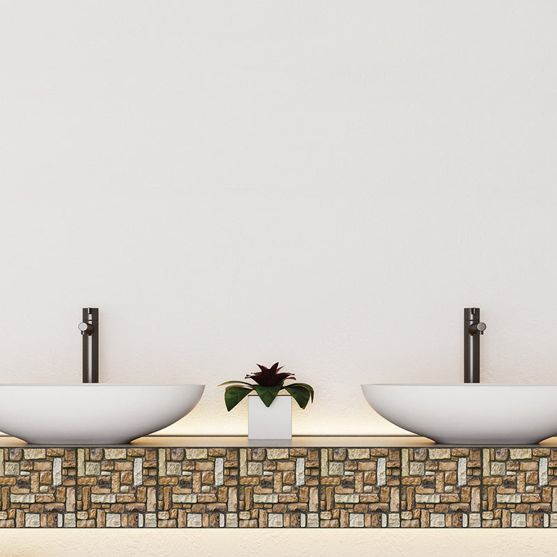 Self-adhesive Wallpaper Masonry Rock Texture 3d Wallpaper