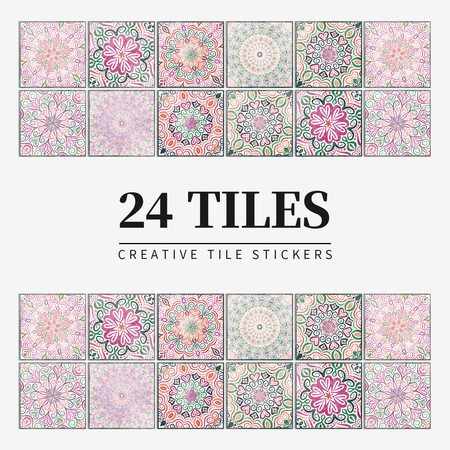 Mandala Self-adhesive Wall Sticker Kitchen Stove Decoration