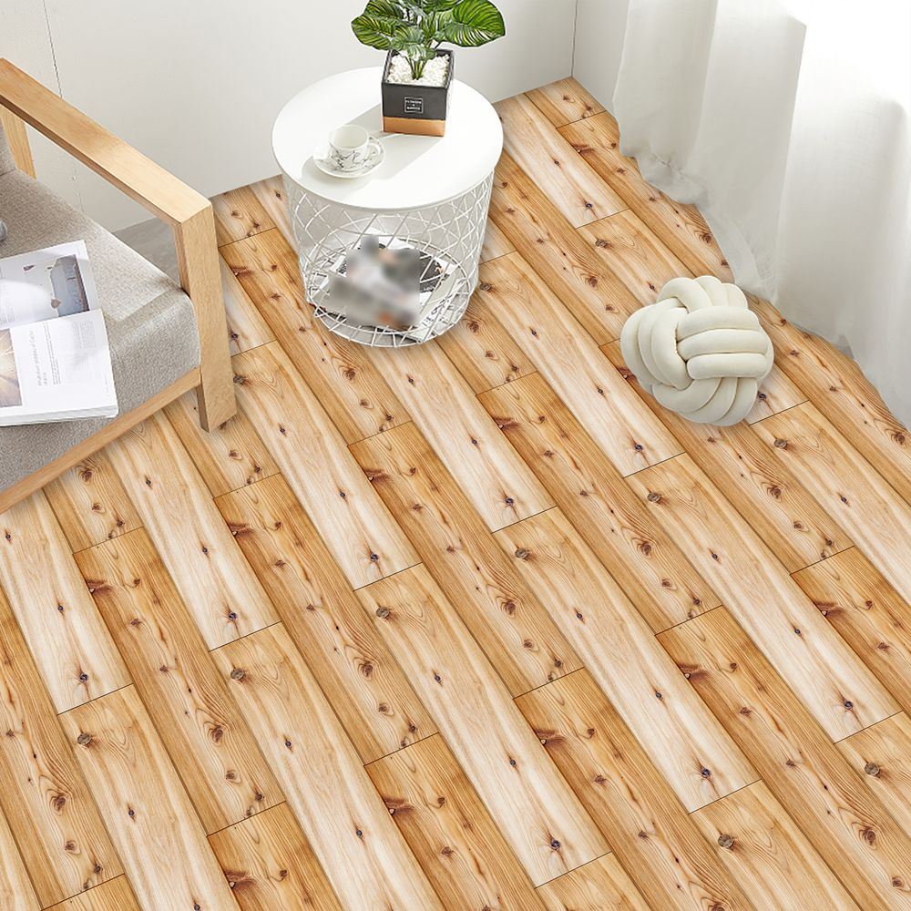 Self-adhesive Wood Grain Flooring With Realistic Wood Grain, Durable And Easy DIY Installation For Quick Renovation