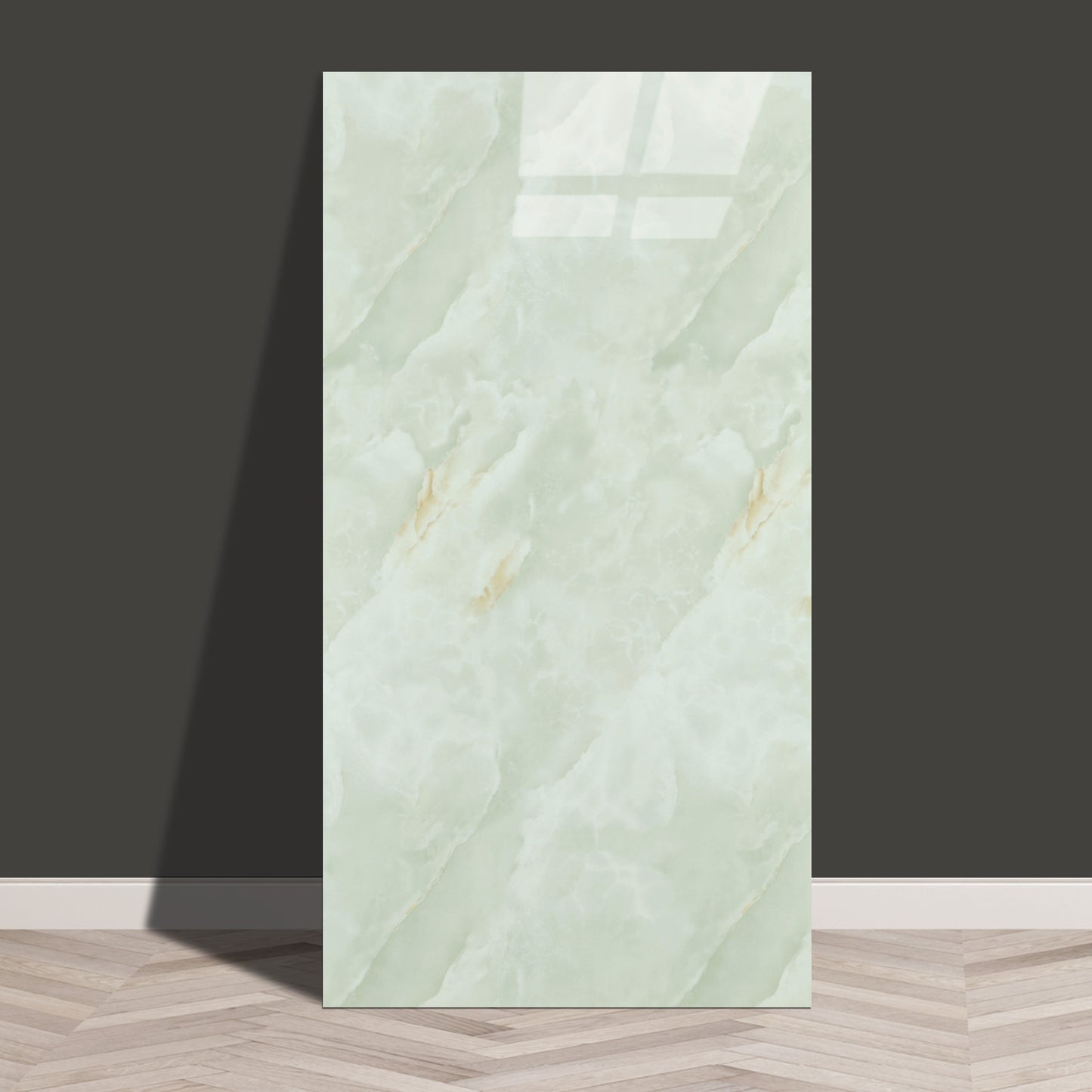 Tile Wall Self-adhesive Sticker Marble Glossy