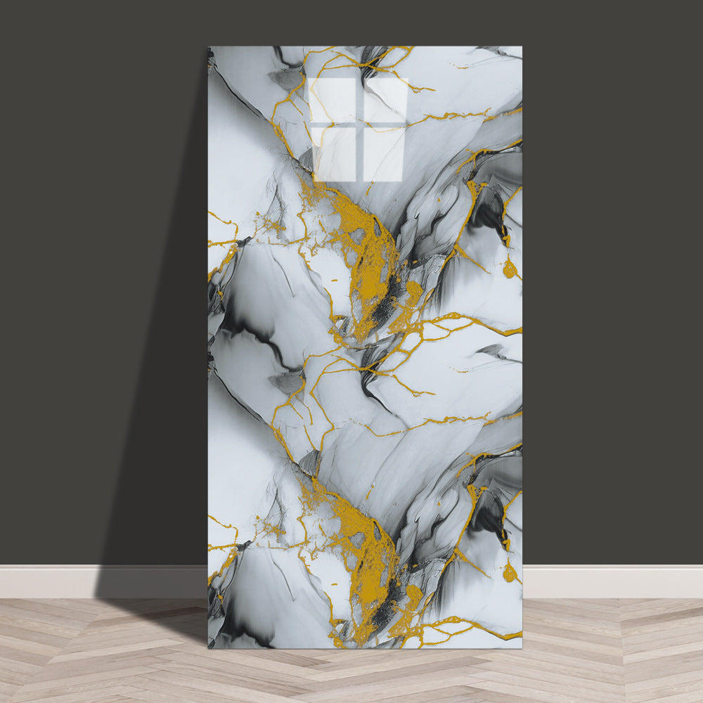Tile Wall Self-adhesive Sticker Marble Glossy