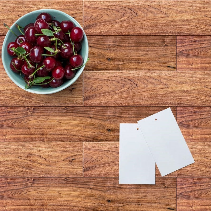Peel And Stick Floor Stickers, PVC Natural Wood Grain Appearance, Self-adhesive Removable Waterproof, DIY Floor