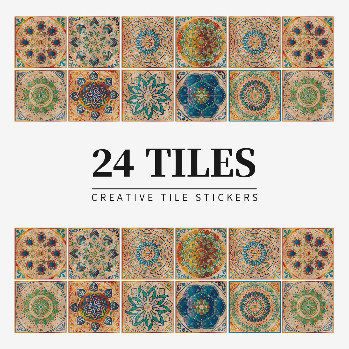 Mandala Self-adhesive Wall Sticker Kitchen Stove Decoration