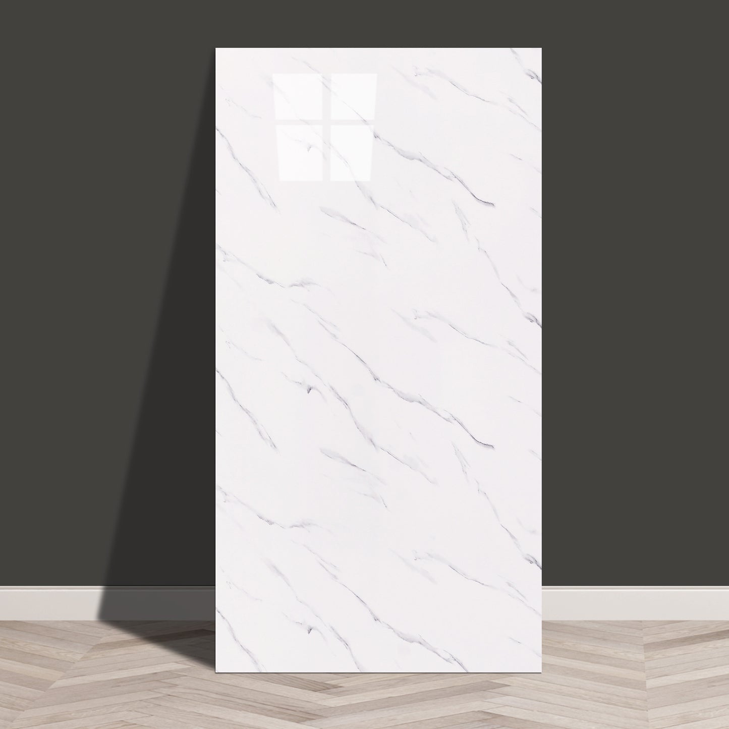 Tile Wall Self-adhesive Sticker Marble Glossy
