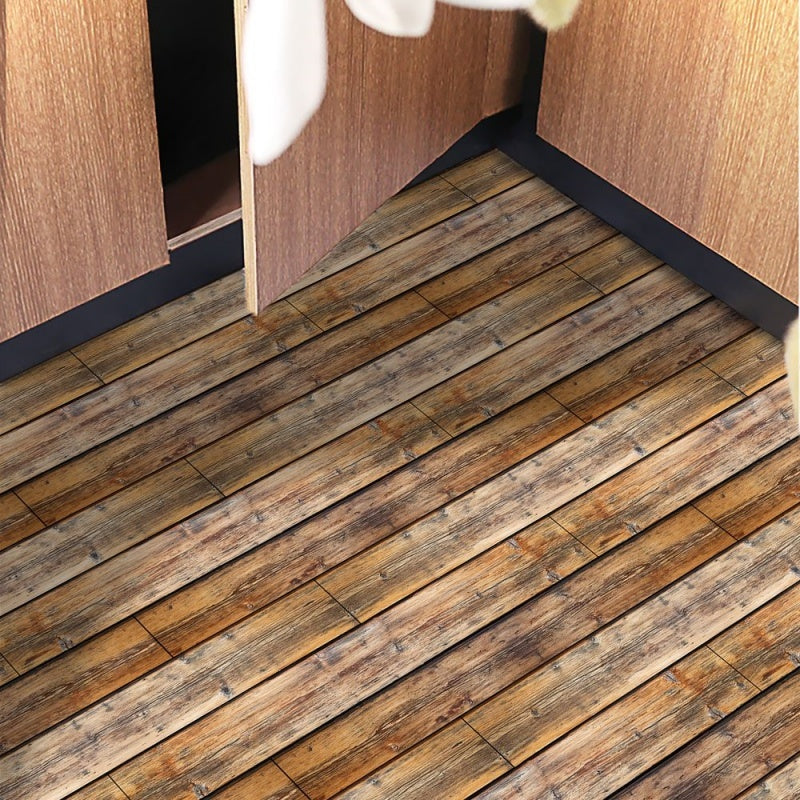 Wood Grain Self-adhesive Peel And Stick Waterproof Wear-resistant Non-slip Removable Floor Stickers