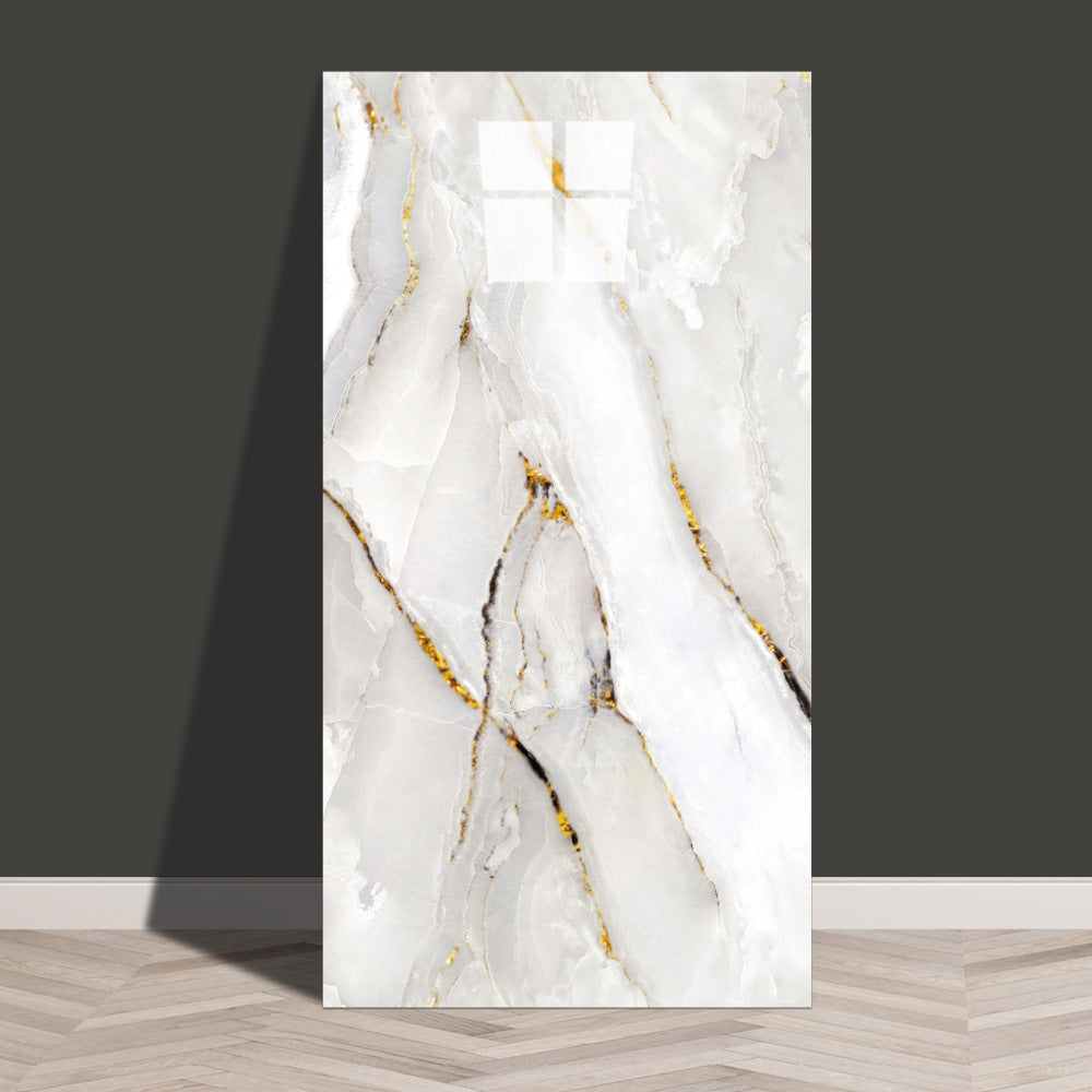 Tile Wall Self-adhesive Sticker Marble Glossy