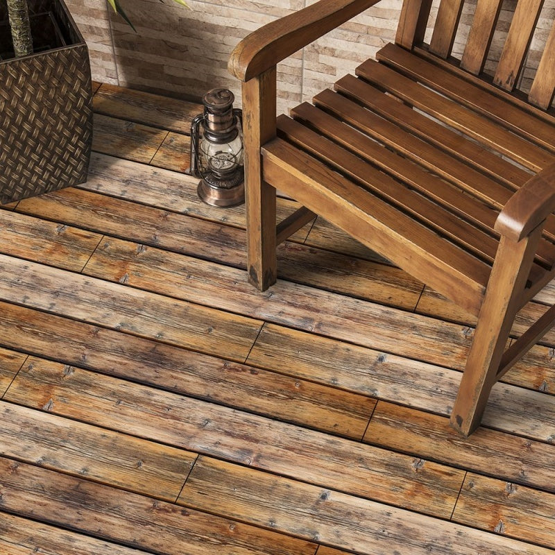 Wood Grain Self-adhesive Peel And Stick Waterproof Wear-resistant Non-slip Removable Floor Stickers