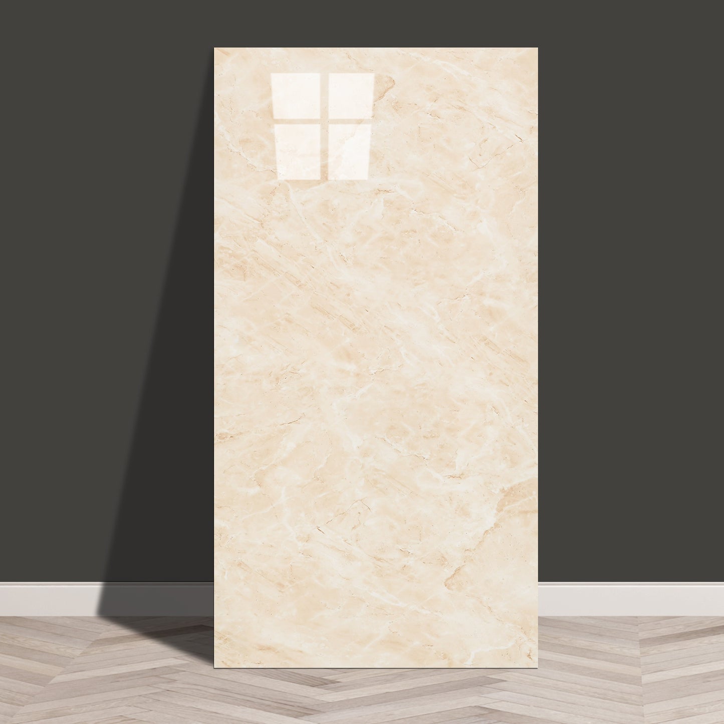 Tile Wall Self-adhesive Sticker Marble Glossy